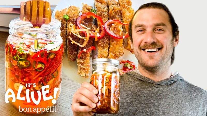 Brad Makes Fermented Hot Honey