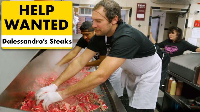 Working A Shift At An Iconic Philly Cheesesteak Restaurant