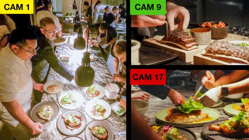 We Put 19 Cameras in a Michelin-Starred Restaurant