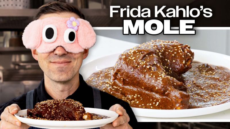 Recreating Frida Kahlo's Oaxacan Black Mole From Taste