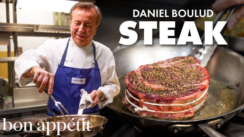 How One of NYC’s Best Chefs Makes Steak Au Poivre (Michelin Star)
