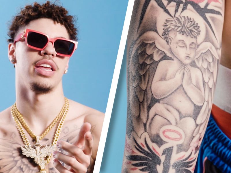 LaMelo Ball Breaks Down His Tattoos