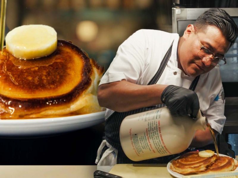 Making The Best Pancakes in New York at Chez Ma Tante