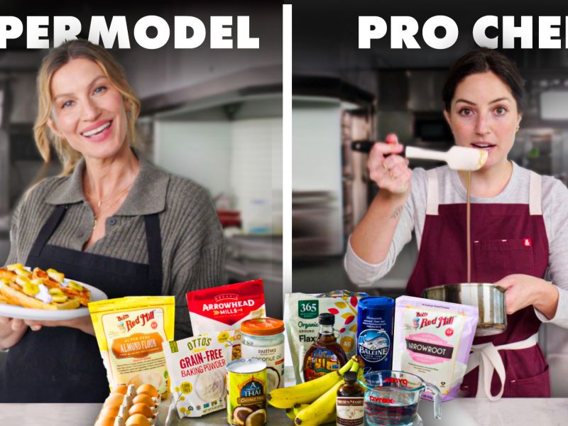 Gisele Bündchen vs Pro Chef: Same Ingredients, Different Recipe