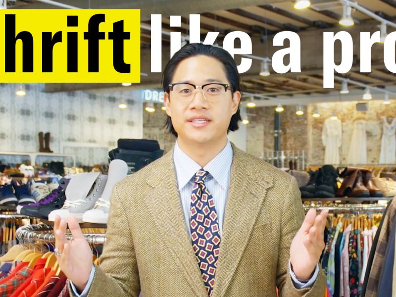 How To Thrift For Suits & Jackets Like a Pro