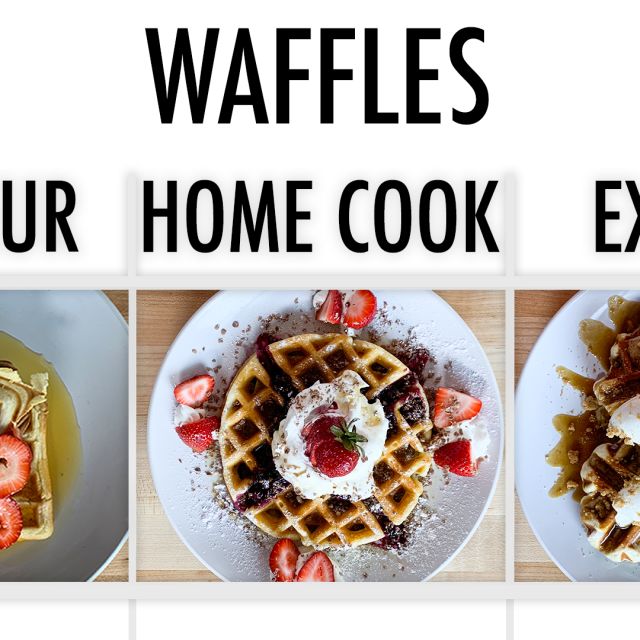 4 Levels of Waffles: Amateur to Food Scientist