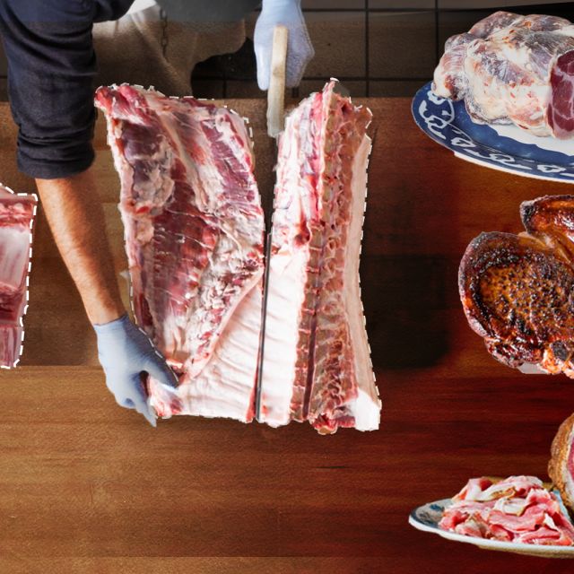 How a Butcher Turns One Pig into 8 Different Pork Products