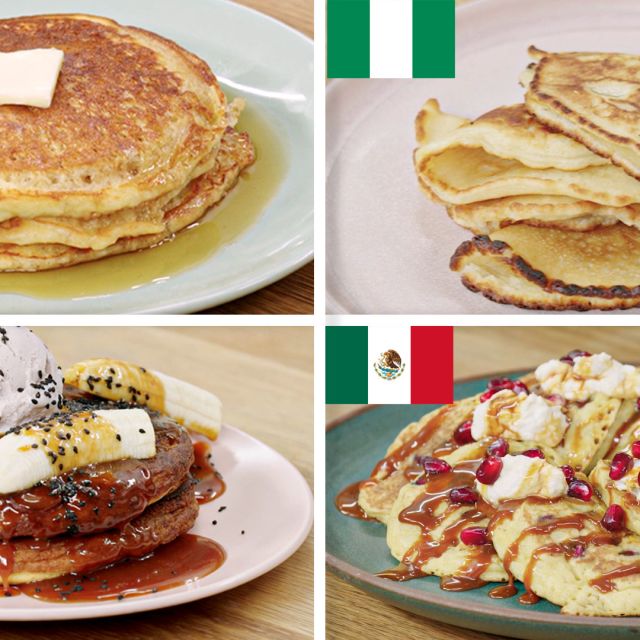 How Pancakes are Made in 11 Countries
