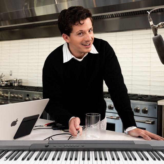 Charlie Puth Makes a Beat Using Kitchen Appliances