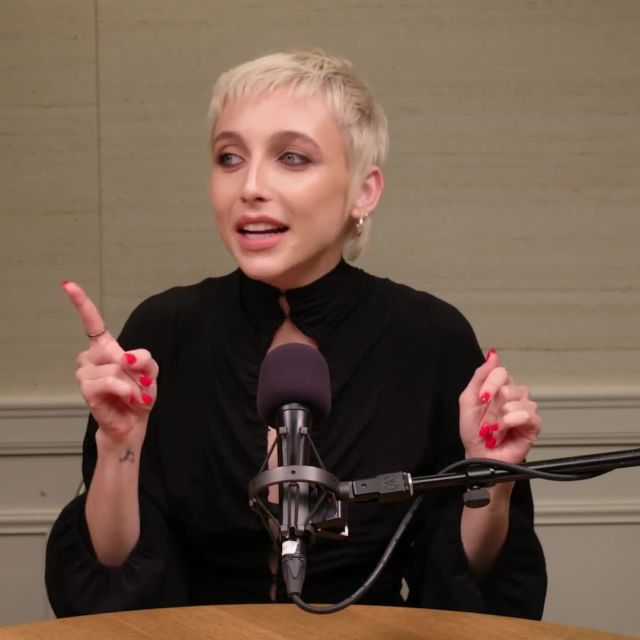 Emma Chamberlain on Vintage Shopping & Her First On-Screen Kiss