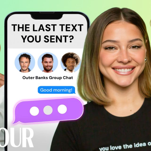 'Outer Banks' Cast Reveal What's On Their Phones
