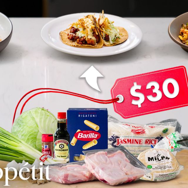 Pro Chef Turns $30 Groceries into 3 Chicken Dinners