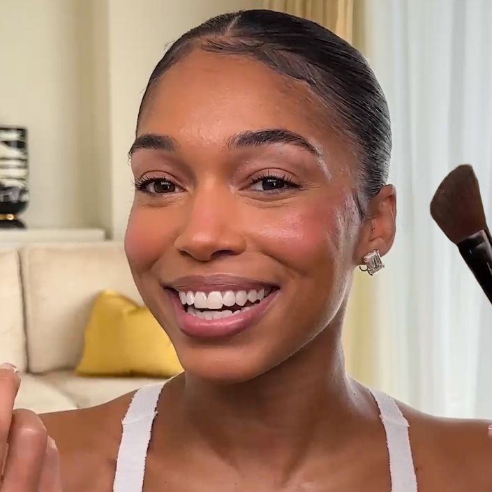 Lori Harvey's 10-Minute Beauty Routine for '90s Soft Glam