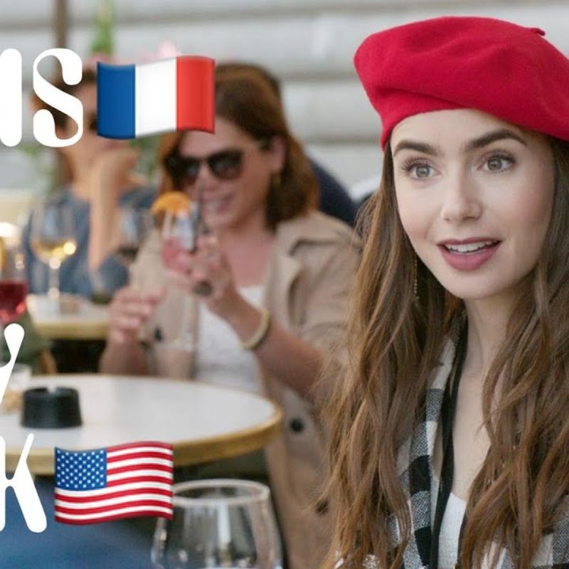 Le casting de la série Netflix Emily in Paris répond au quiz Paris vs New York