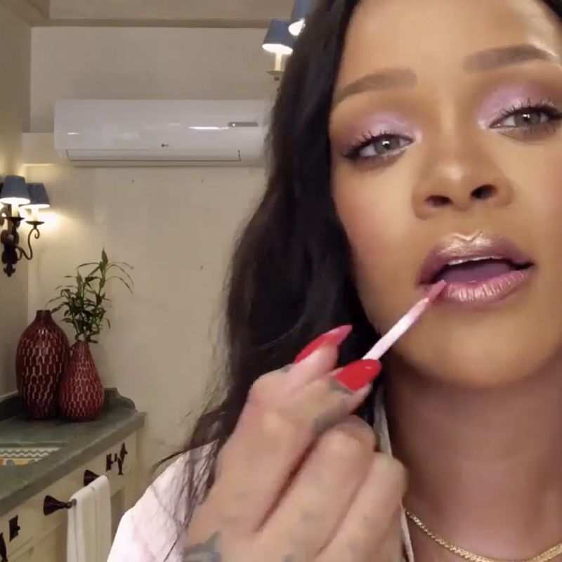 El maquillaje del verano, por Rihanna