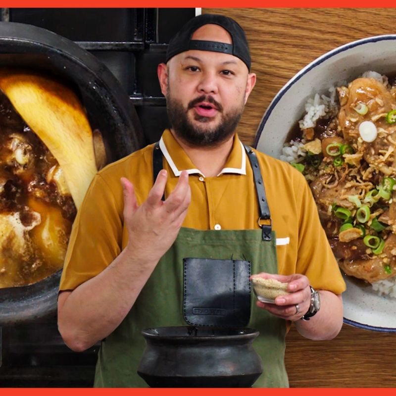 How A Filipino Chef Makes Chicken & Pork Belly Adobo