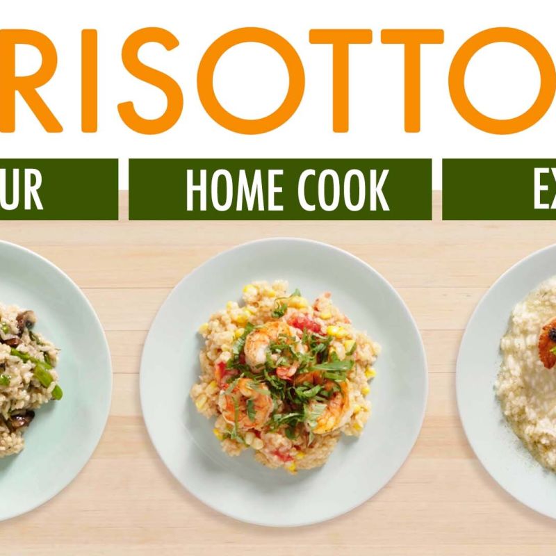 4 Levels of Risotto: Amateur to Food Scientist