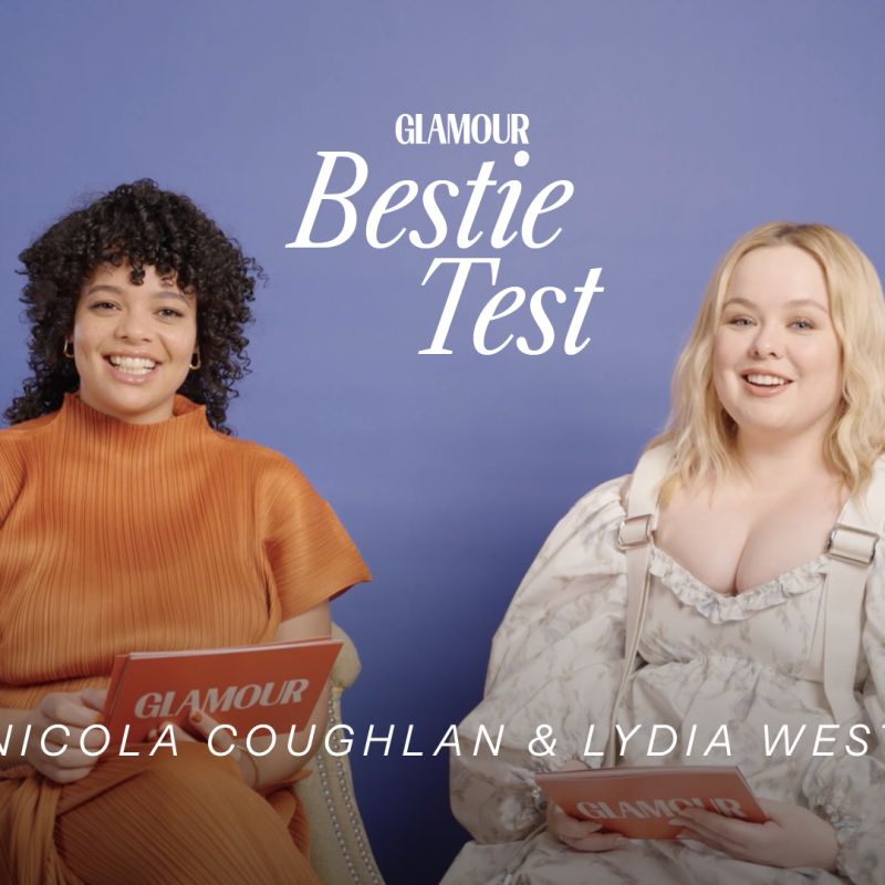 Nicola Coughlan & Lydia West play GLAMOUR's Bestie Test