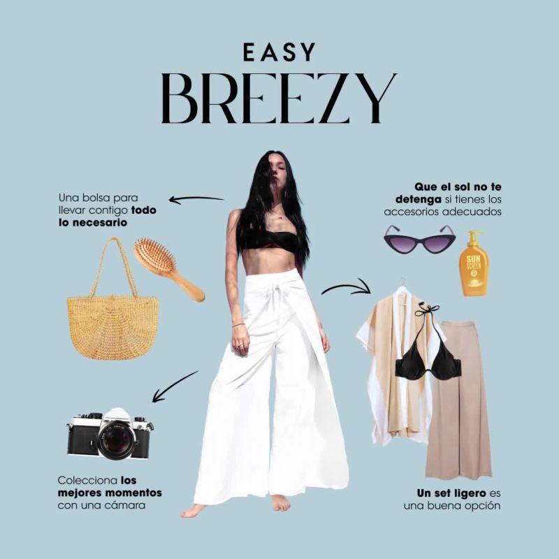 Vogue para Xcaret: Easy Breezy