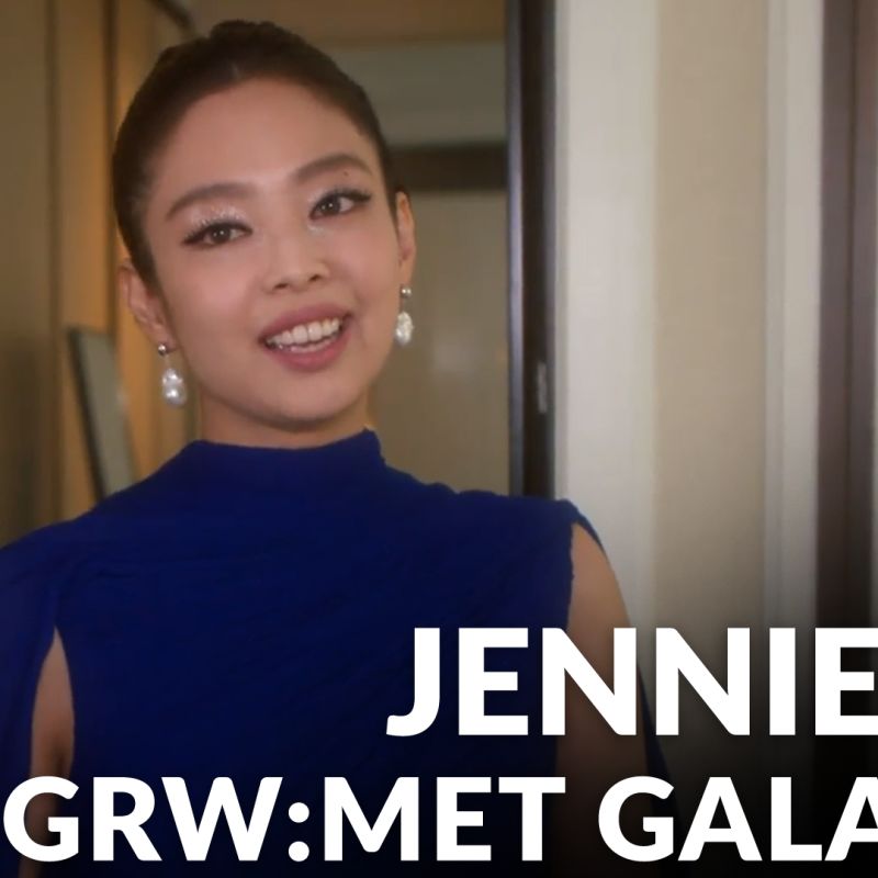 Jennie Kim se prepara para la MET Gala