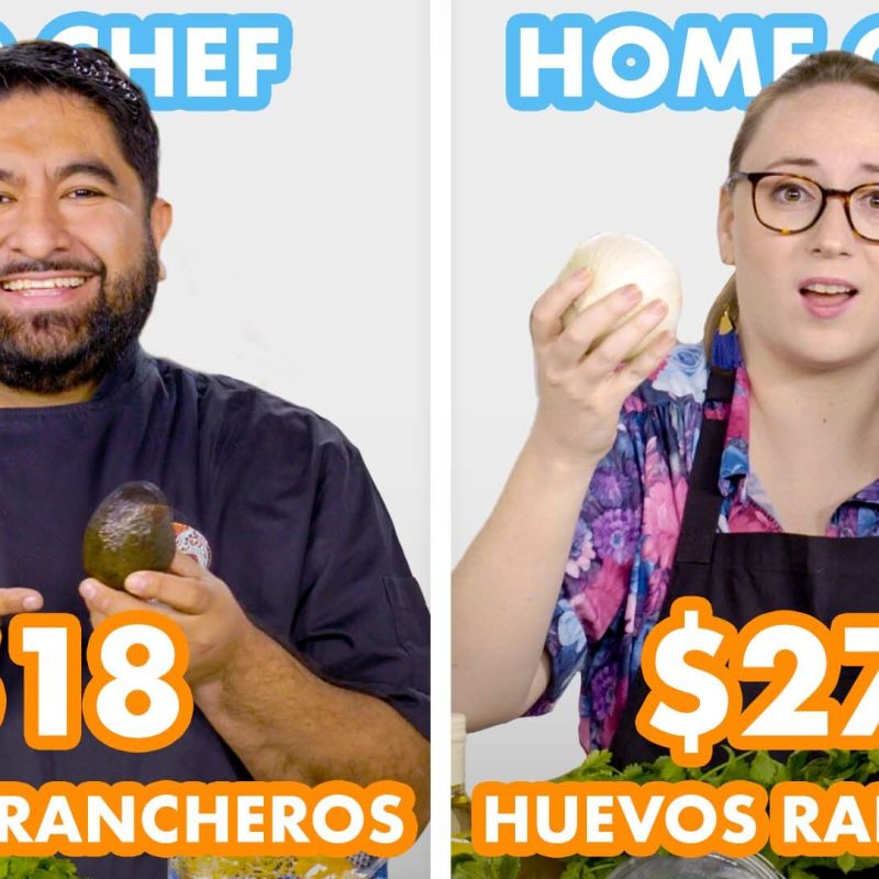 $272 vs $18 Huevos Rancheros: Pro Chef & Home Cook Swap Ingredients