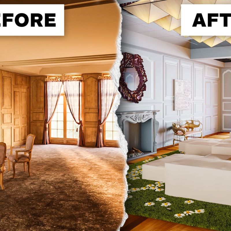 3 Interior Designers Transform The Same Abandoned Victorian Living Room