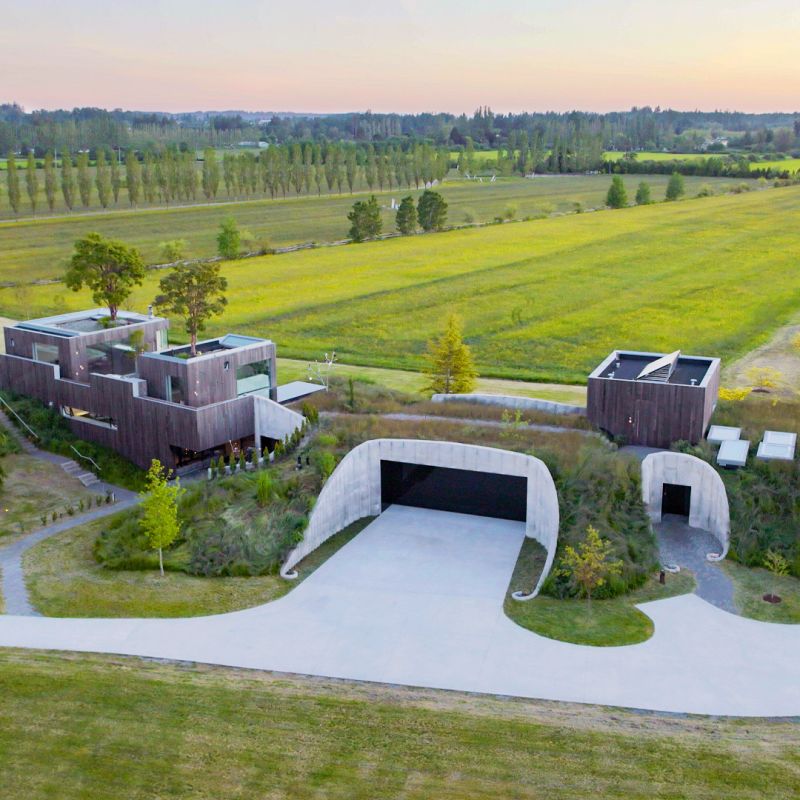 Inside an Ultra-Modern Home Inspired By Ancient Ruins