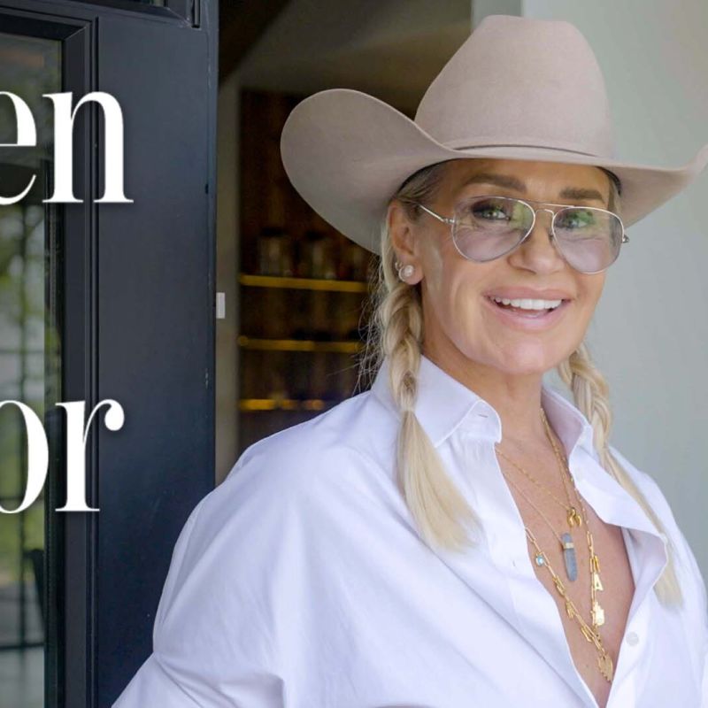 Inside Yolanda Hadid’s Modern Texas Ranch