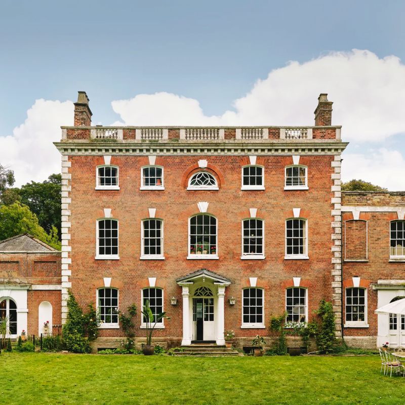 Inside an Italian-inspired Georgian country house, secluded in English countryside