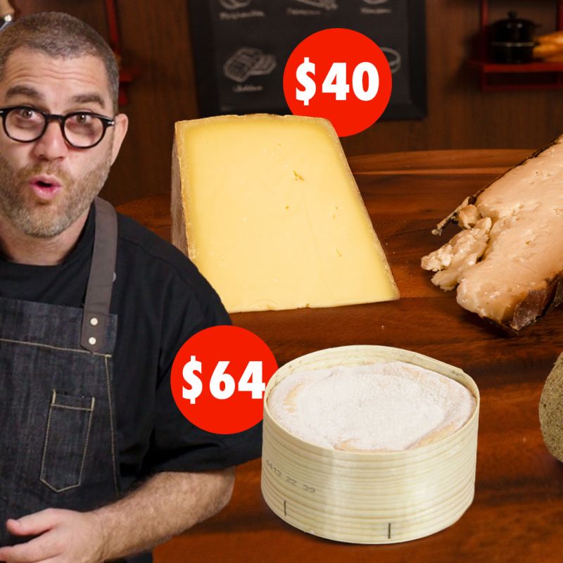 Cheesemonger Tries 21 of the World's Most Expensive Cheeses