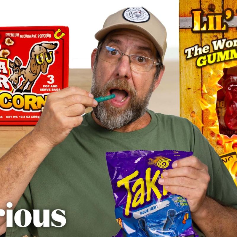 ‘Pepper X’ Creator Ed Currie Tries 16 Of The Hottest Snacks