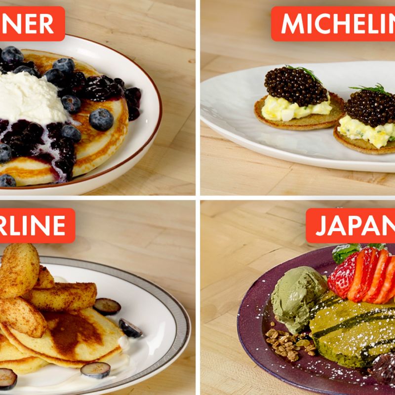 12 Chefs Make Pancakes (Michelin Star, Diner & More)