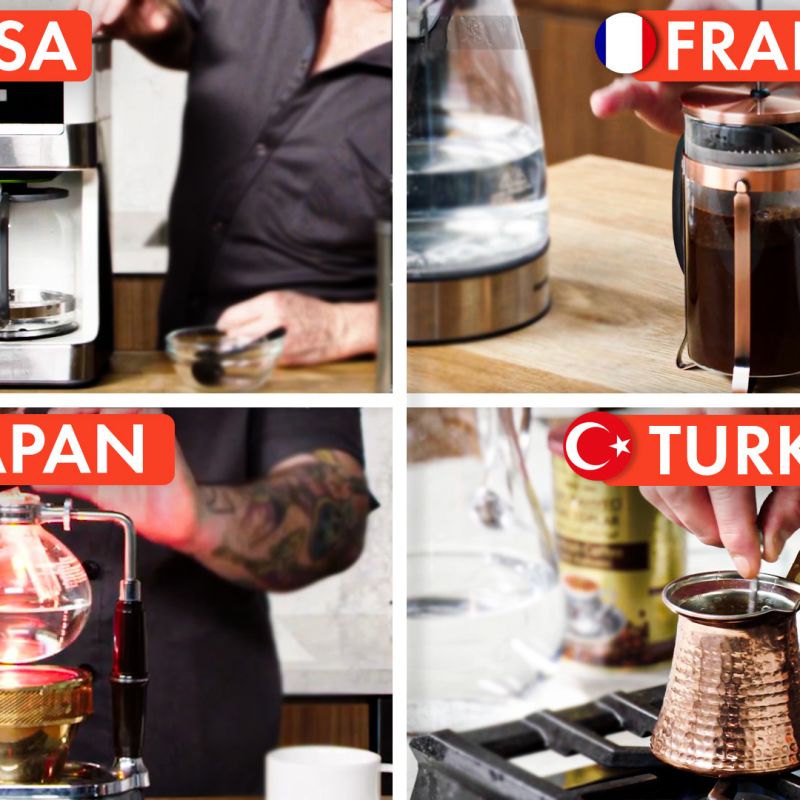 10 Chefs From 10 Countries Make Coffee