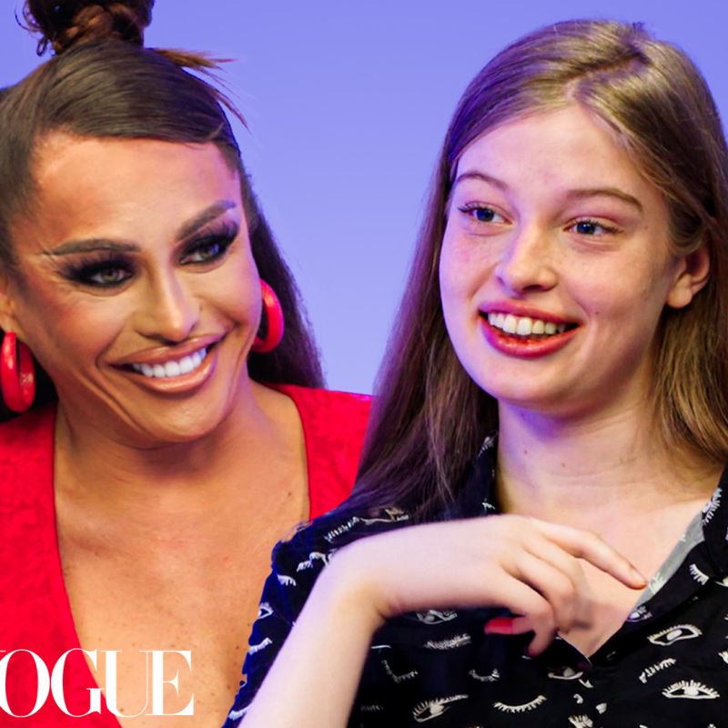 Vivian Wilson Meets Her Favorite Drag Queen Sasha Colby