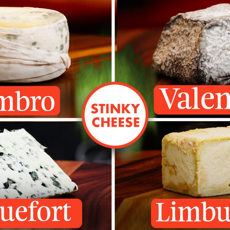 Cheese Expert Tastes the World’s Stinkiest Cheeses