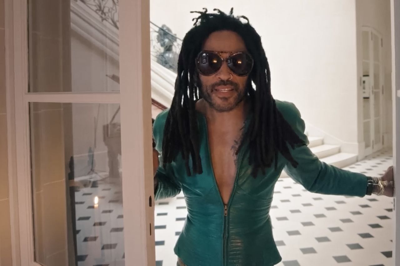 Lenny Kravitz Invites AD Into His Majestic Paris Home