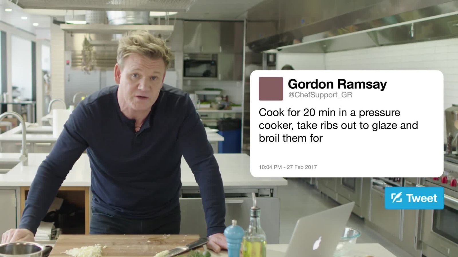 Gordon Ramsay Answers Cooking Questions From Twitter
