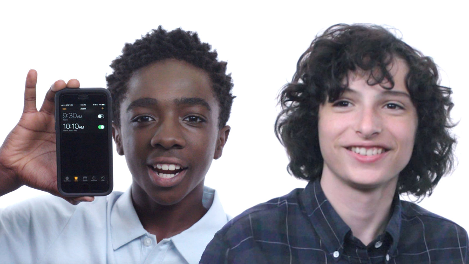 Stranger Things Cast Show Us the Last Thing on Their Phones