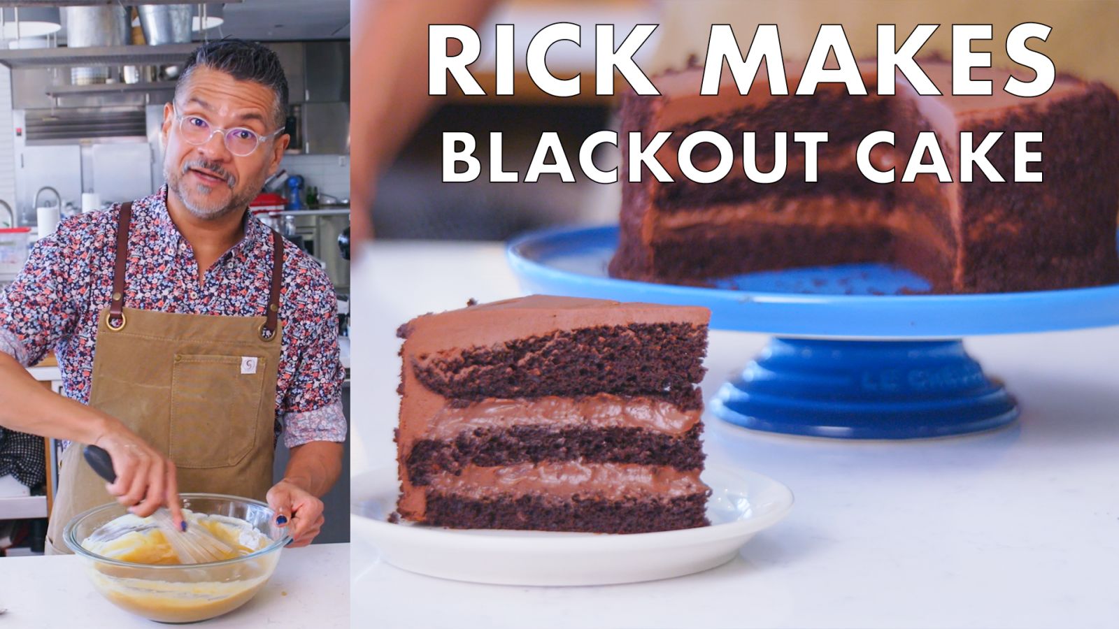 Rick Makes Chocolate Blackout Cake