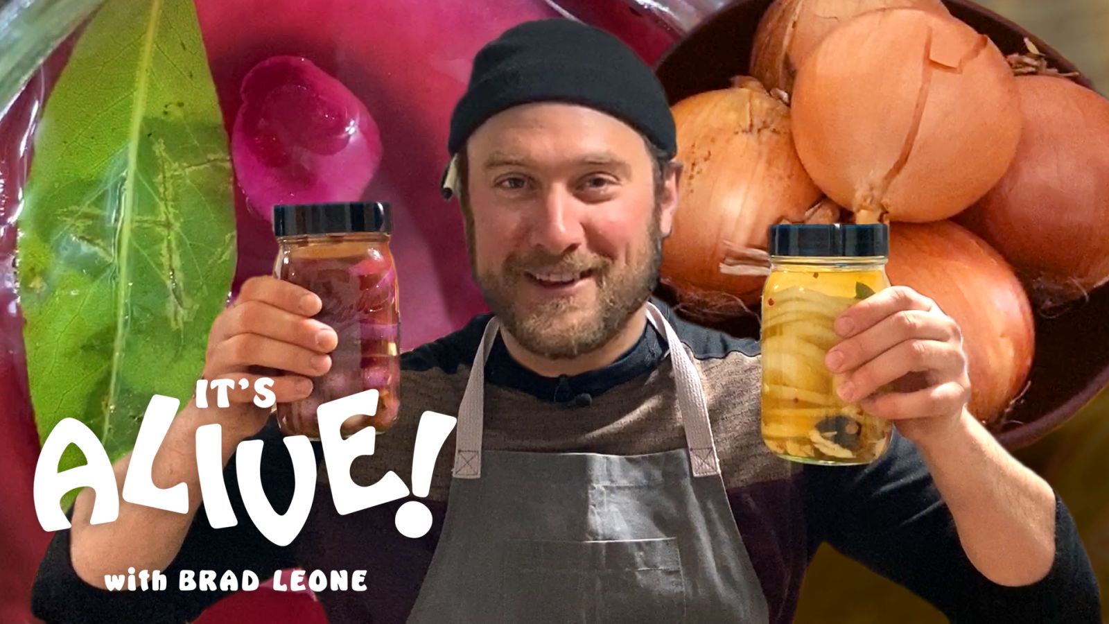Brad Makes Pickled Onions at Home