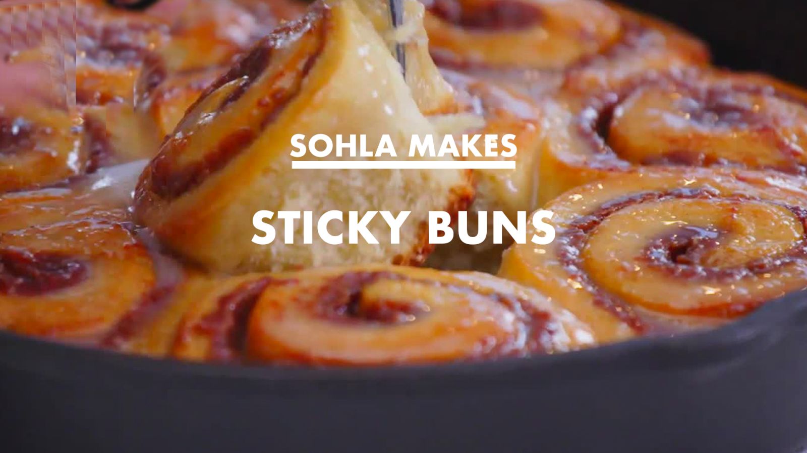 Sohla Makes Cinnamon-Date Sticky Buns