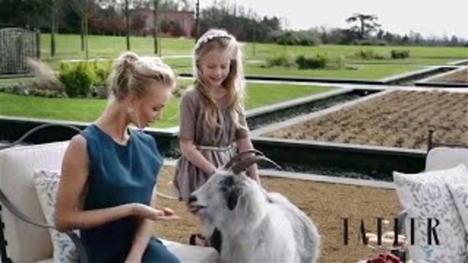 Tatler в гостях у банкира Андрея Бородина и его жены Татьяны Корсаковой в их поместье в Лондоне