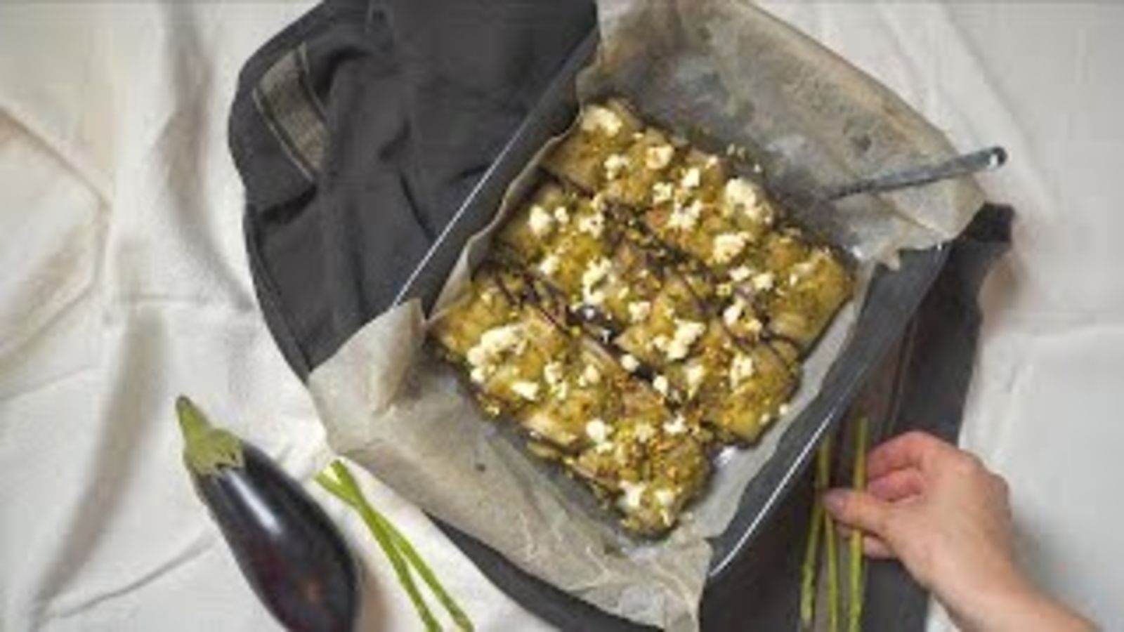 Как приготовить роллы из баклажана
