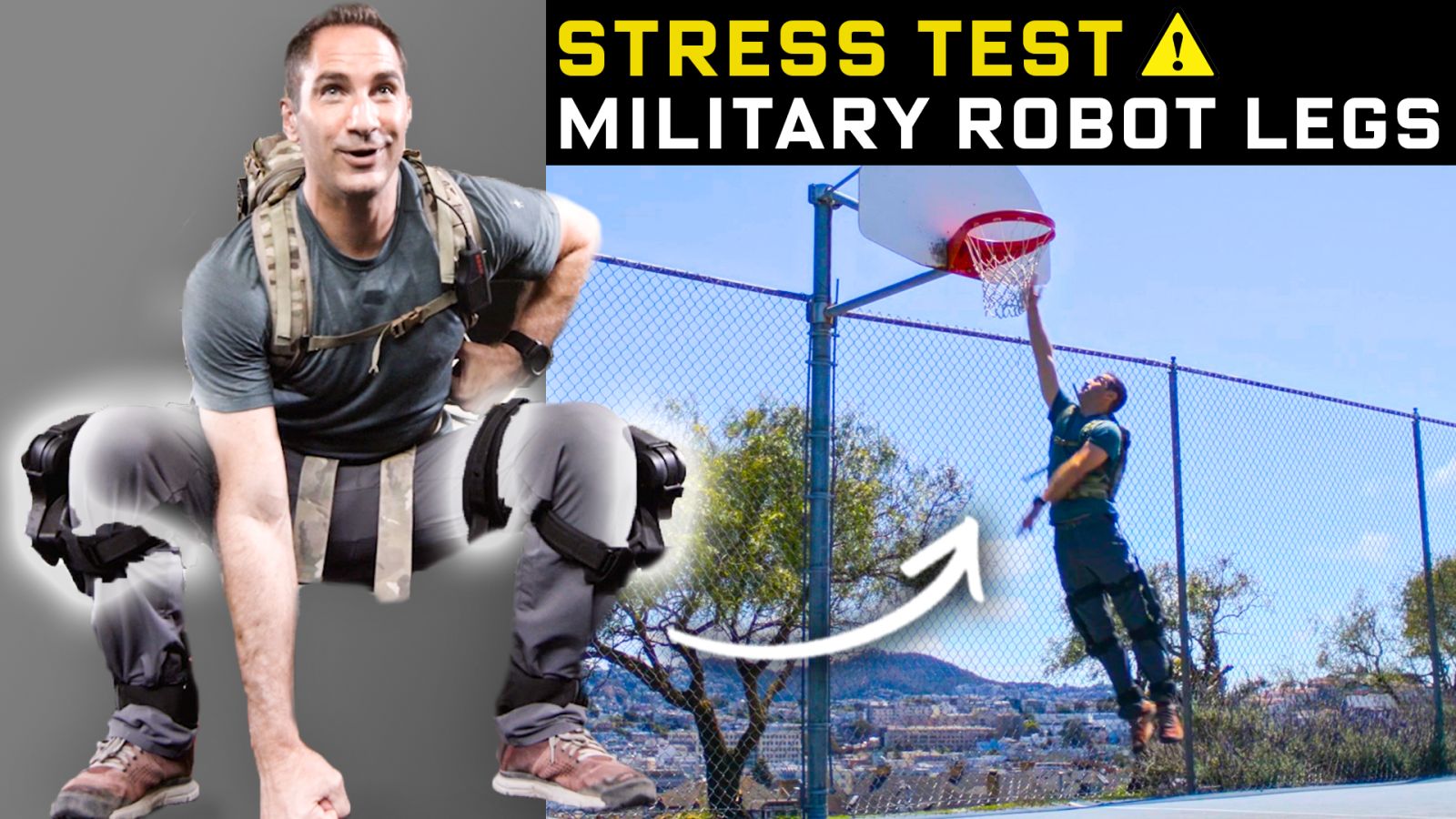 Stress Testing Real-Life Robot Legs