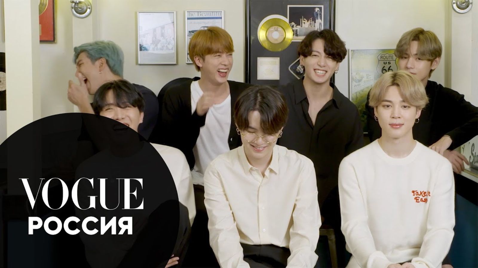 BTS снимают 'Dynamite' для VMA 2020