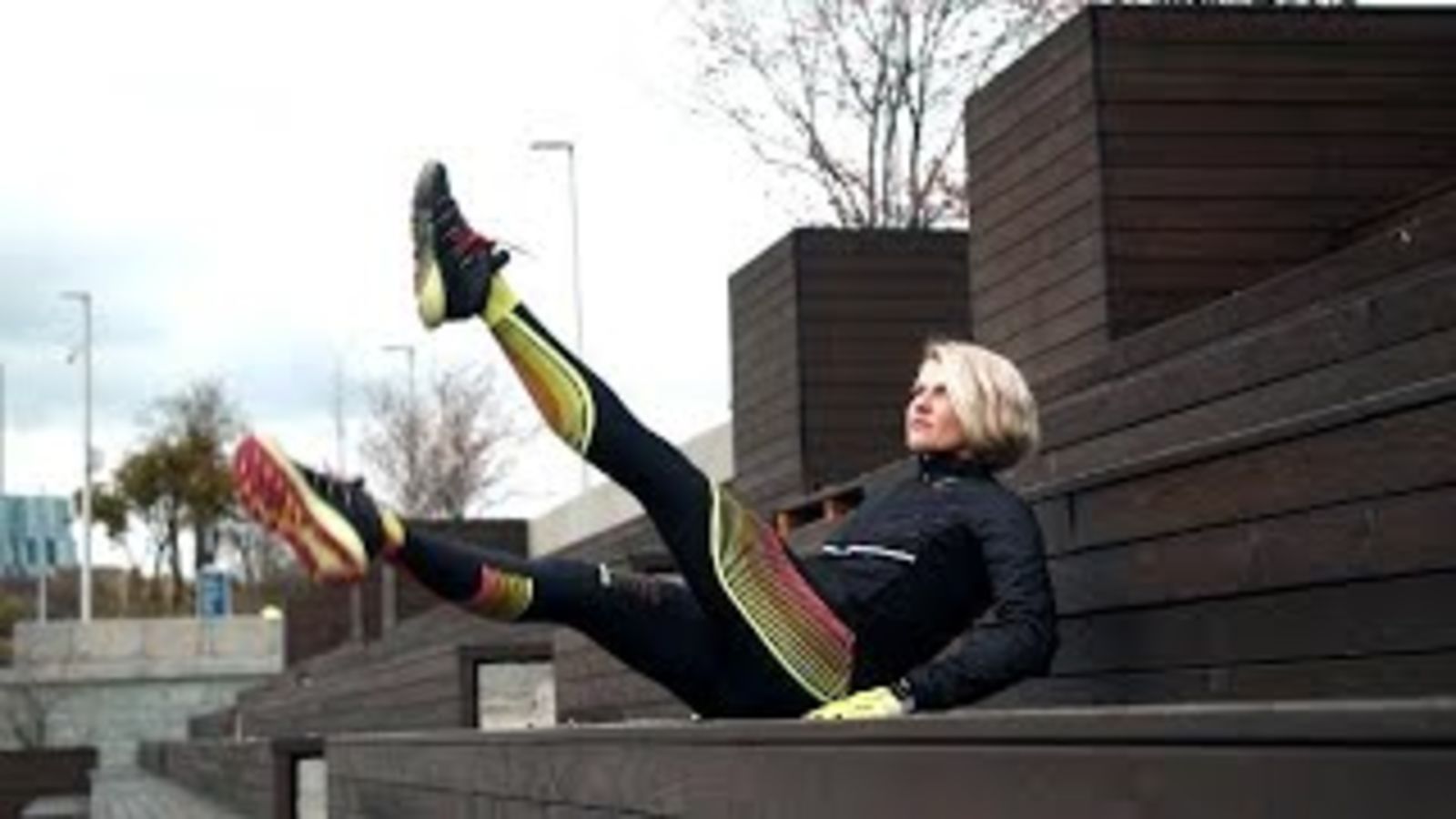 Тренировка на улице от Полины Киценко