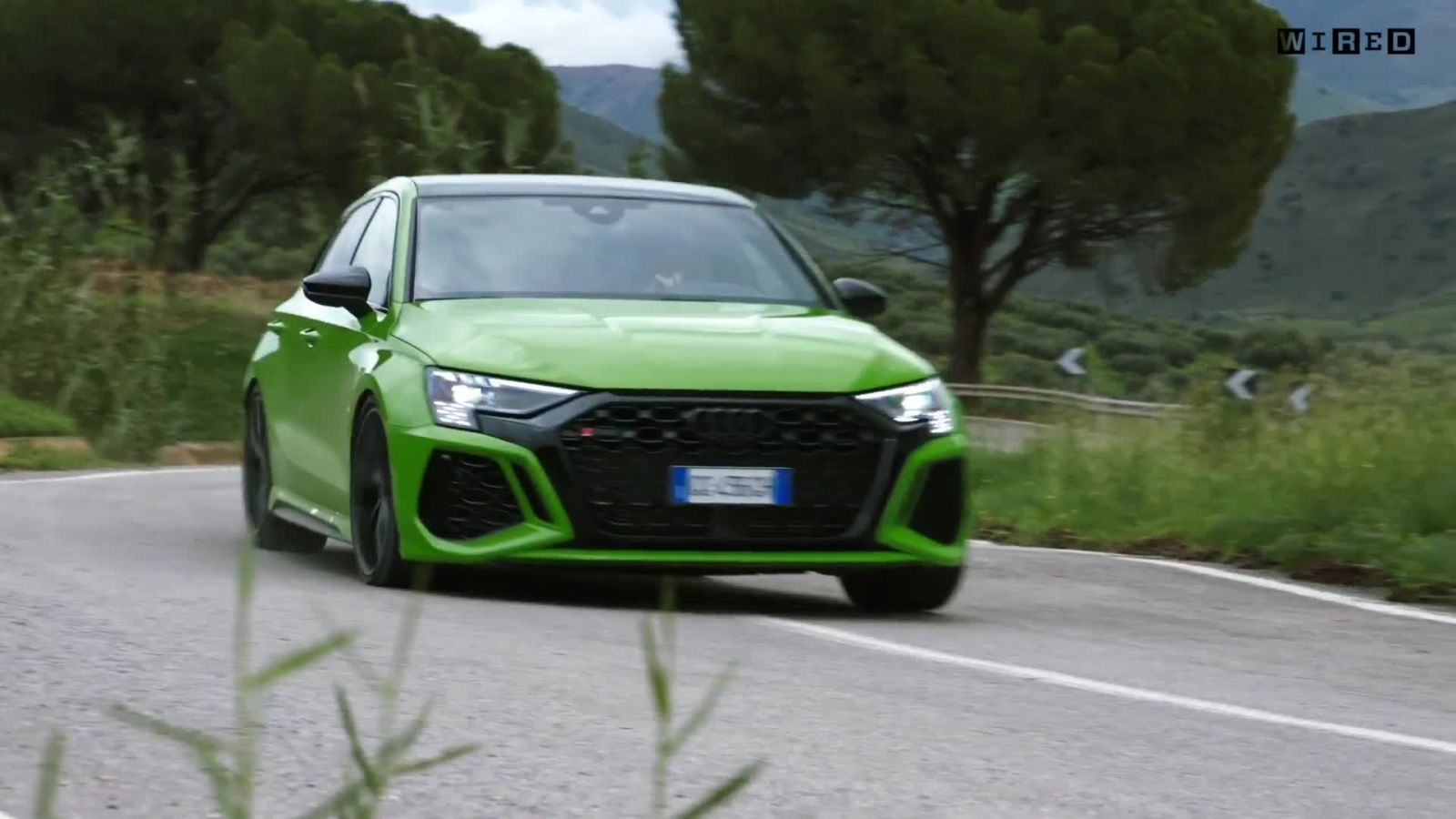 La prova in Sicilia della nuova Audi RS 3 sportback