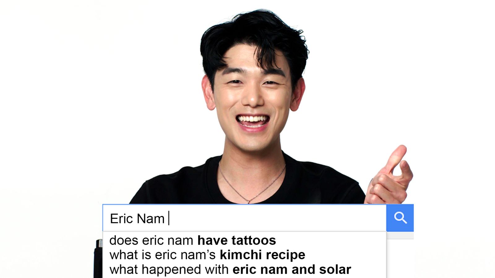 Eric Nam Answers the Web's Most Searched Questions