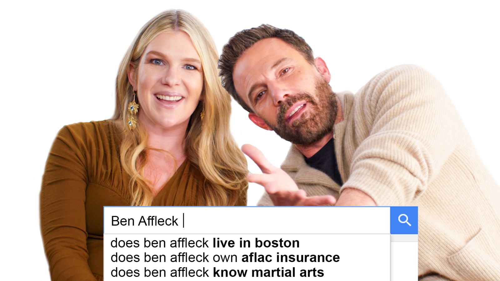 Ben Affleck & Lily Rabe Answer the Web's Most Searched Questions