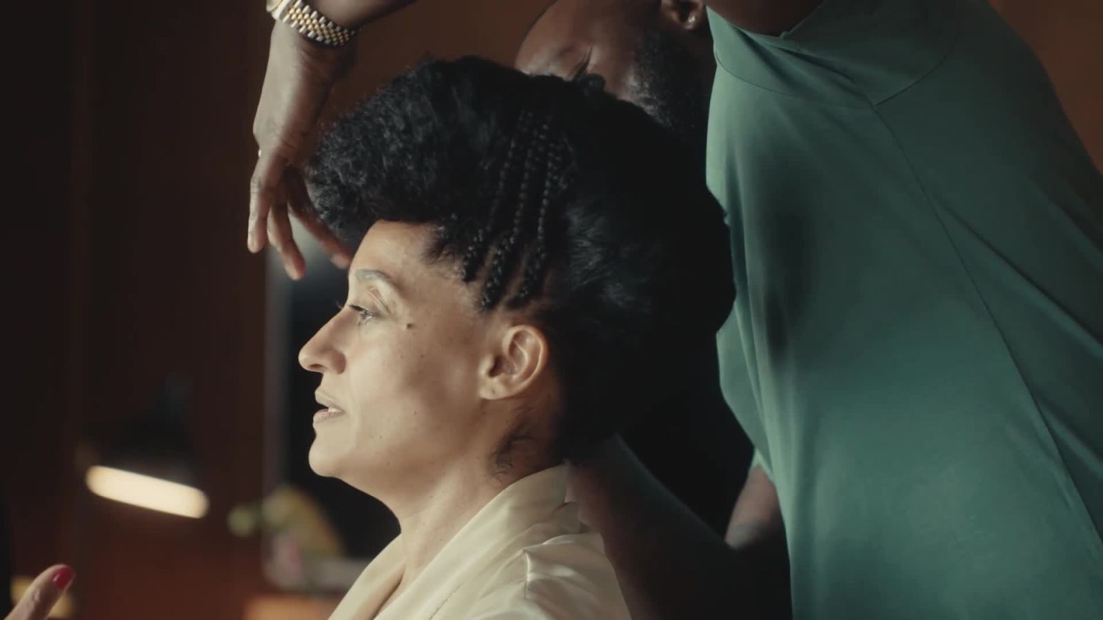 Watch Tracee Ellis Ross and Jawara Create the Most Mood-Boosting Updo